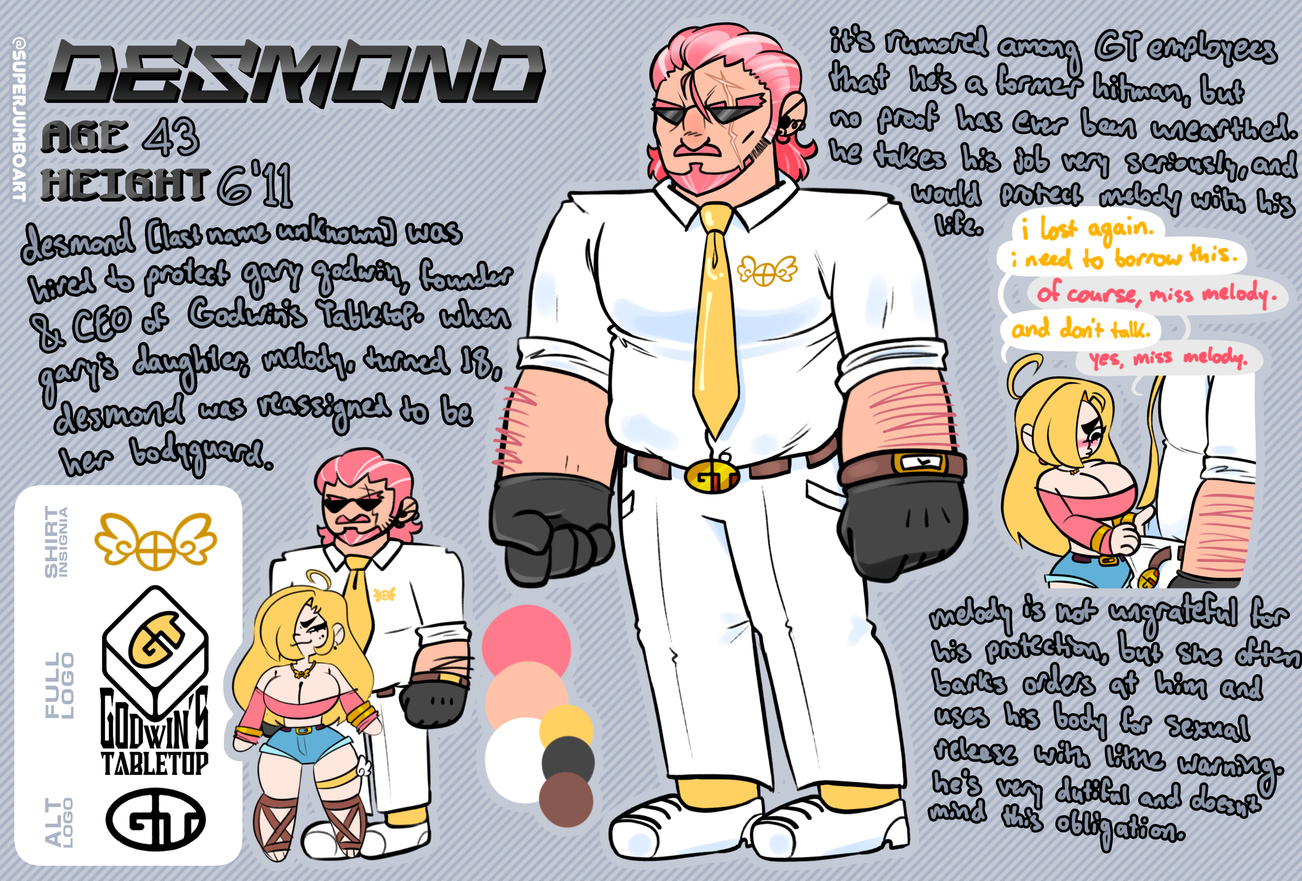 2026 - desmond's reference sheet