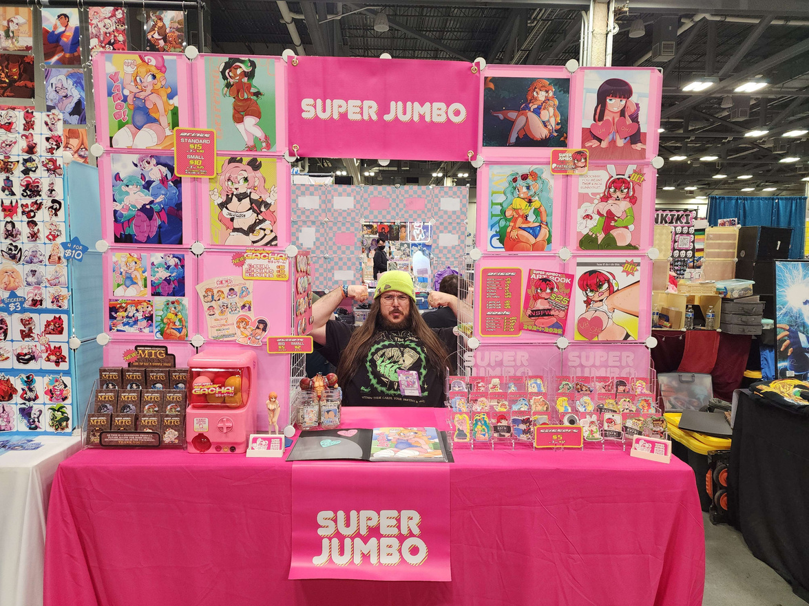 con booth