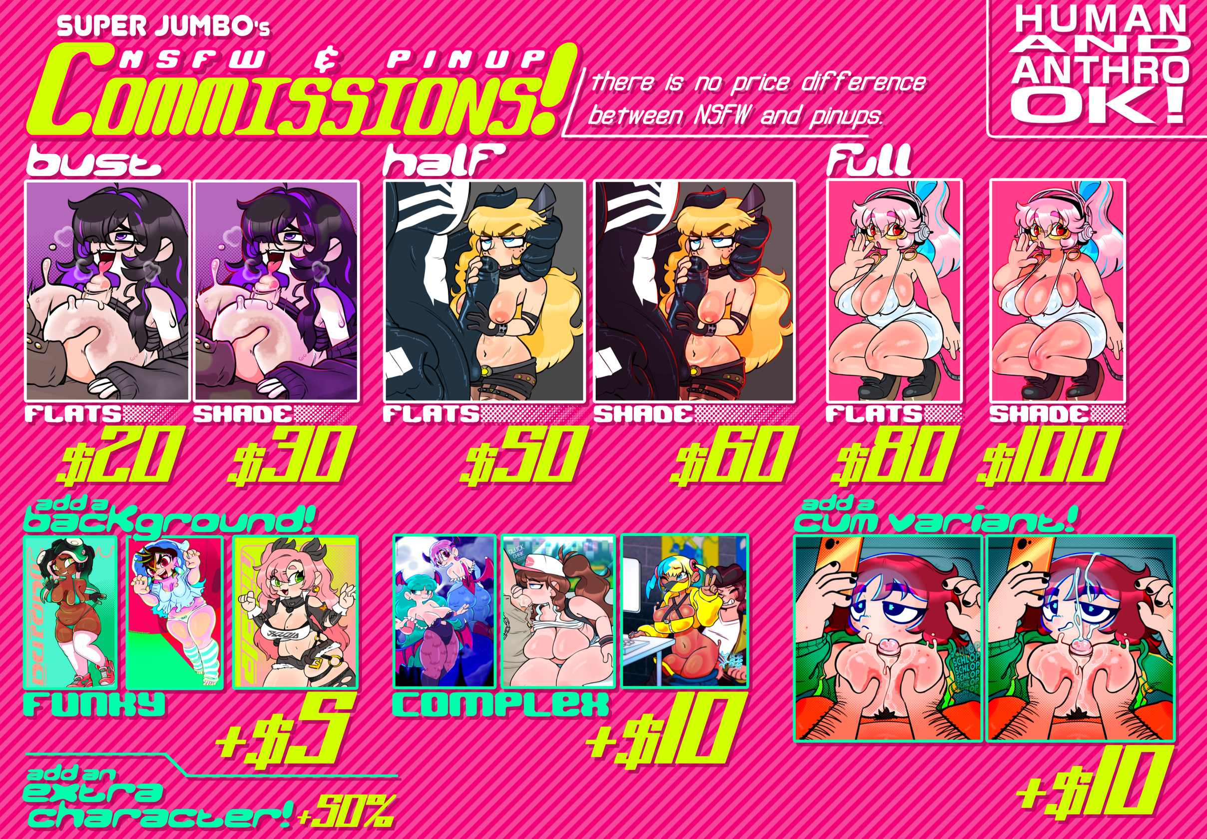 price sheet